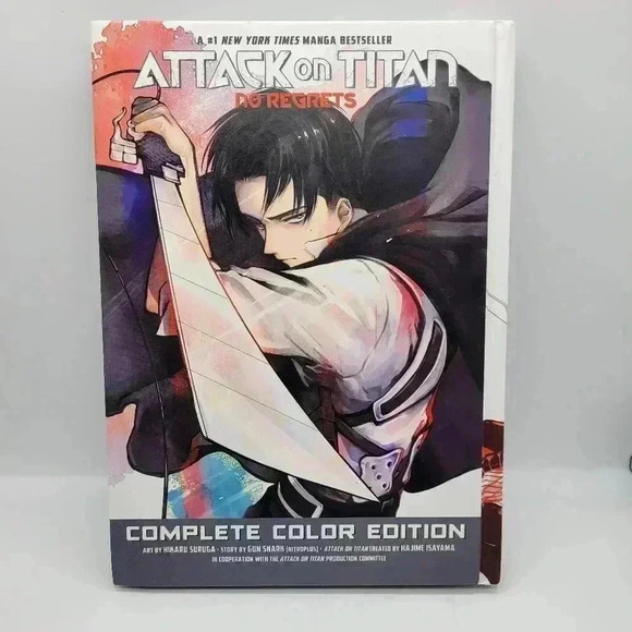 Hikaru Suruga Hajime I Attack On Titan: No Regrets Comple (Hardcover) - Picture 1 of 11